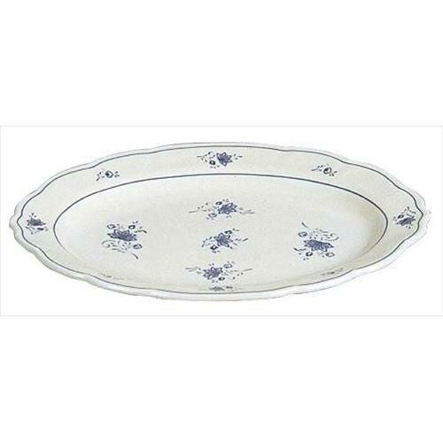 メラミン ビューティーフラワー 小判皿 8インチ BF-10