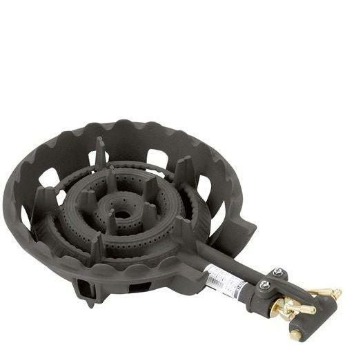 DE－22nPSC 【大栄産業】 パイロット付 13A ガスコンロ 2重(羽根付)