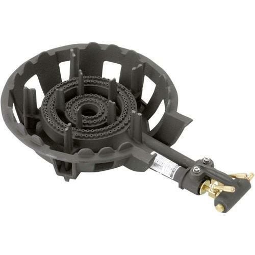 DE－21nPSC 【大栄産業】 パイロット付 13A ガスコンロ 2重(羽根ナシ)