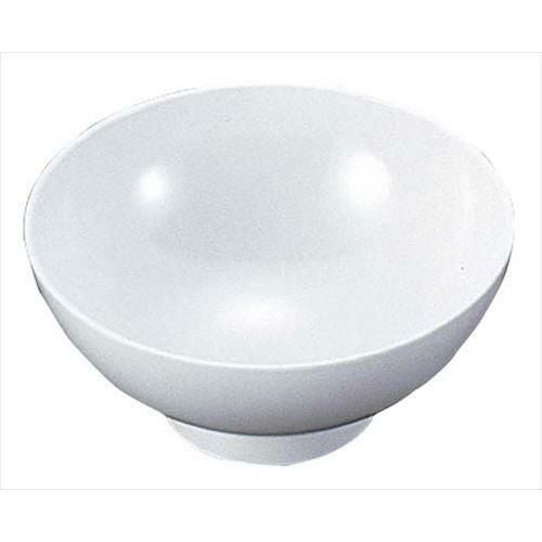 メラミン給食用食器 うどん丼(蓋なし) No.65 白 /業務用/新品