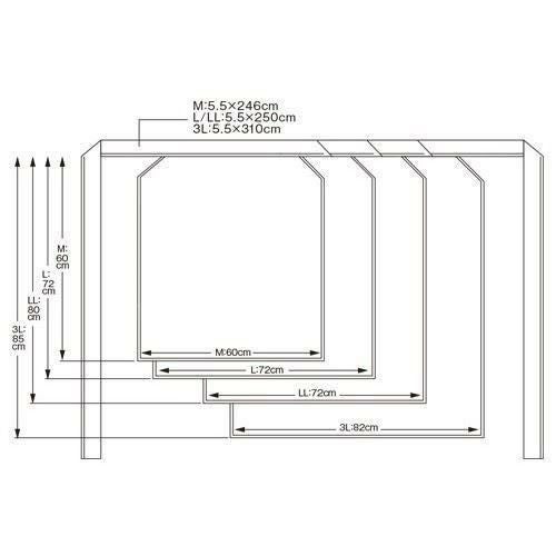 調理前掛(2枚入)【3L】