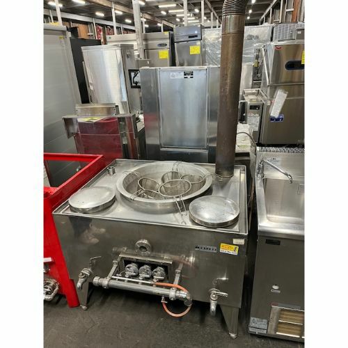業界最長1年保証】【中古】そば釜 タニコー TGK-1 幅900×奥行1150×高さ