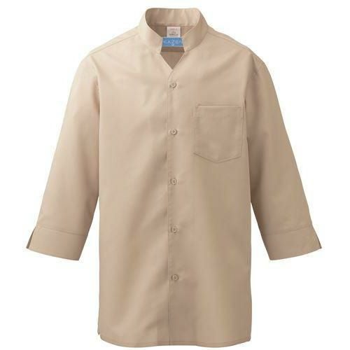 シャツ（七分袖男女兼用）【ベージュ】