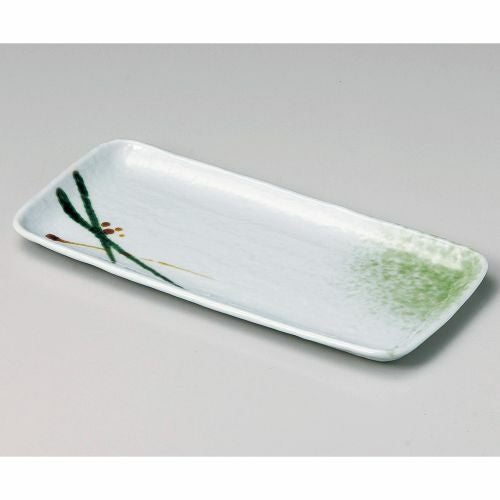 美濃路長角皿 30×14.5×1.6cm 135-119