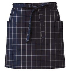 サロンエプロン【ネイビーチェック】