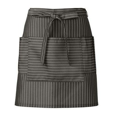 サロンエプロン【ブラックストライプ】