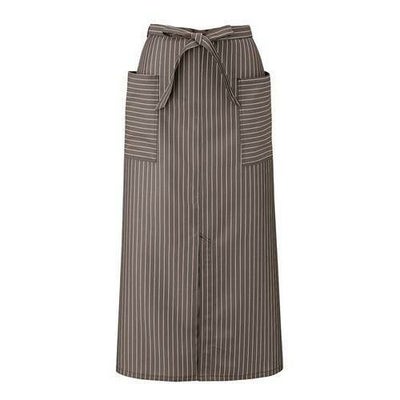 ソムリエエプロン【ブラウンストライプ】