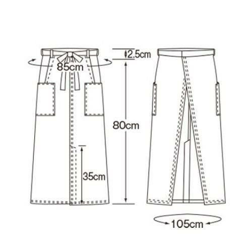 ソムリエエプロン【ワインストライプ】