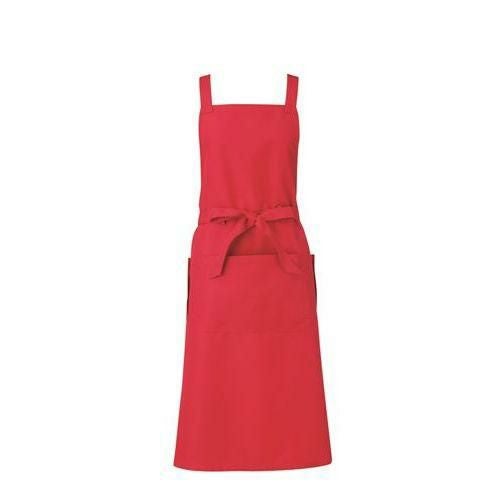 胸当てエプロン【レッド】