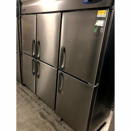 中古】縦型冷凍庫 ホシザキ HF-180B3 幅1800×奥行800×高さ1910 三相