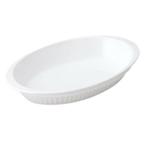 グラタン皿 クレール 20.5cm手付楕円浅グラタン