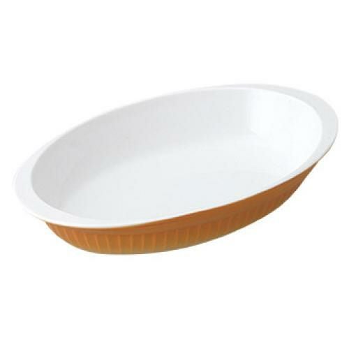 グラタン皿 フォルノ 22cm手付楕円浅グラタン