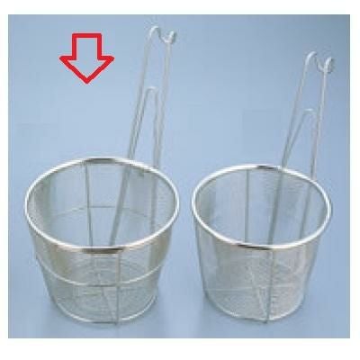 てぼ TS 18-8 共柄 平底テボ 大 