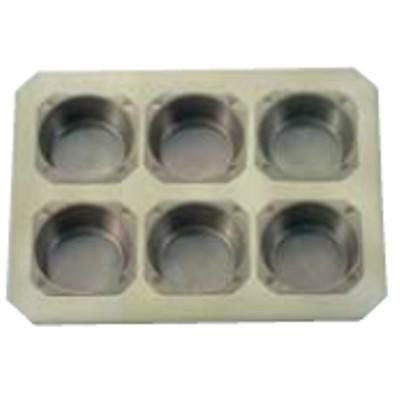 シリコン加工 プリン型 6連
