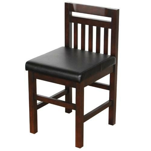 新 樹レギュラーチェア ダークブラウン色 【テンポスオリジナル】 幅370×奥行420×高さ720 座面高さ：450(mm) 1年保証/