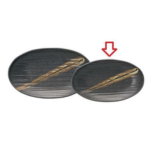 楕円皿 漁火 7寸5分楕円皿/宴会単品