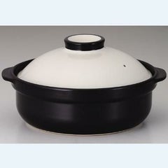 宴 ホワイト/ブラック 10号鍋