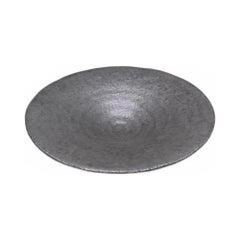 いぶし黒19cm平鉢