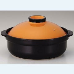 宴 オレンジ/ブラック 10号鍋