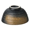黒備前六兵衛めし碗（大）