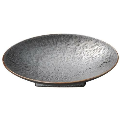 窯変孔雀とちり丸皿(大)