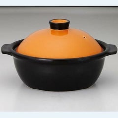 ポトフ 7号鍋 オレンジ/ブラック
