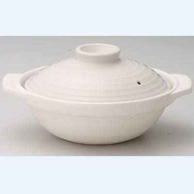 和 白 6号浅鍋 土鍋