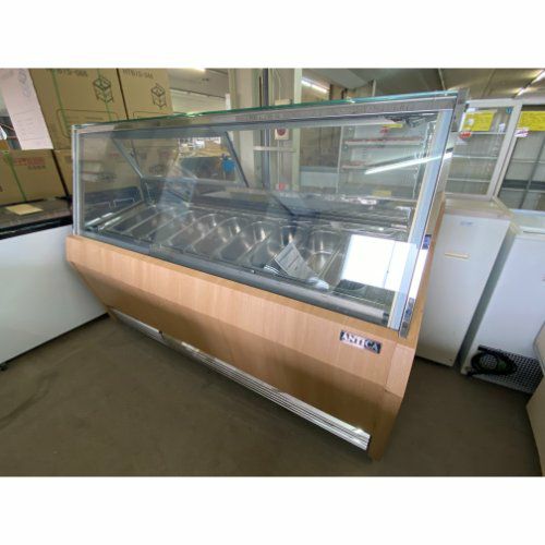 中古】2温度帯 冷蔵多段オープンショーケース フクシマガリレイ(福島