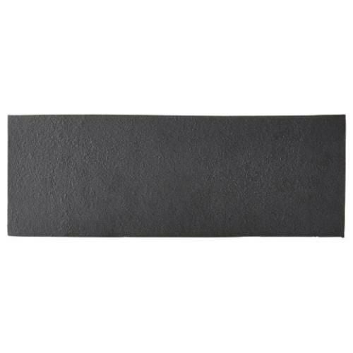 カーボンブラックモダンプレート長角30cm