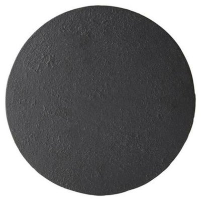 カーボンブラックモダンプレートラウンド26cm