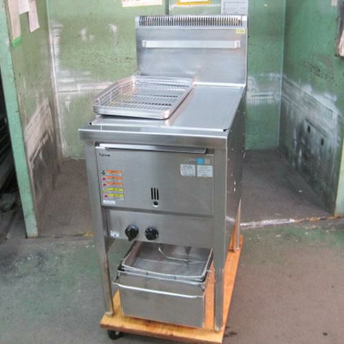 中古】ガスフライヤー フジマック FGF21NB75 幅500×奥行750×高さ850 中古】ガスフライヤー フジマック FGF21NB75 幅500×奥行750×高さ850