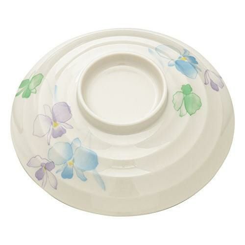 メラミン和食器 すみれ 茶漬椀 蓋VO-2