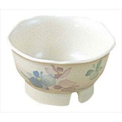 メラミン和食器 すみれ 花型丸小鉢 小 VO-84