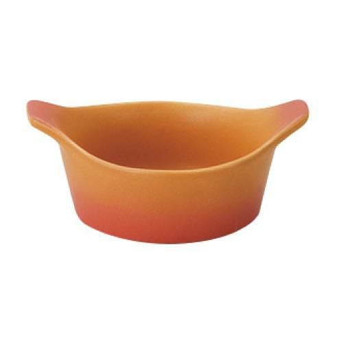 直火用 13.5cm ソースポット ベイクオレンジ