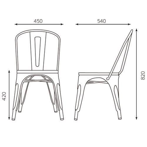 TB オリジナル GLEE CHAIR SL色 2脚セット 送料無料