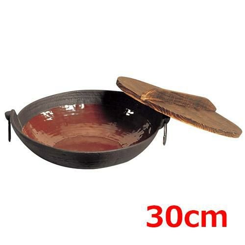 鍋 五進 鉄 ホーロー仕上 チリ鍋 30cm