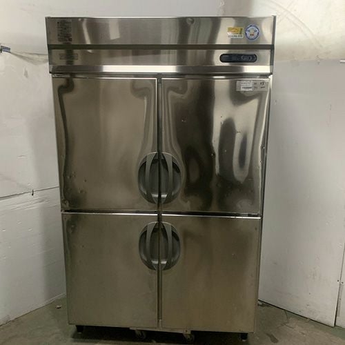 中古品 ホシザキ業務用冷凍庫お売りします。 中古】4ドア冷凍庫 ホシザキ HF-120Z3 幅1200×奥行800×高さ1900 【運送