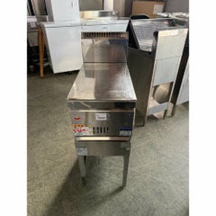 業界最長1年保証】【中古】ガスフライヤー 北沢産業 KFE-35 幅360×奥行 