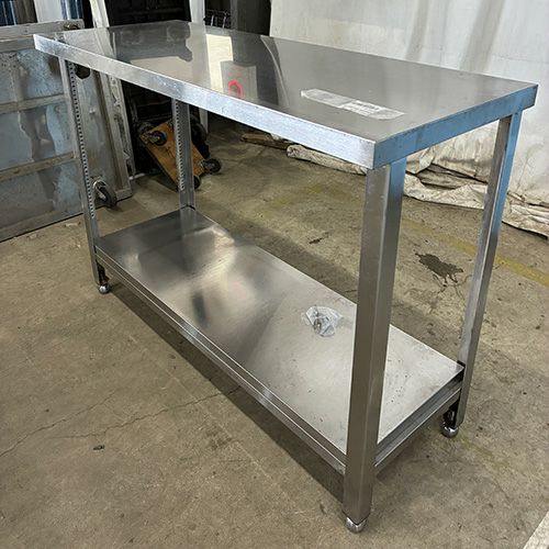 中古】作業台 水切り付き 幅1200×奥行400×高さ850 【送料無料】【業務
