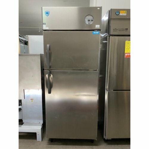 業界最長1年保証】【中古】縦型冷凍冷蔵庫 1凍1蔵 大和冷機 211YS1-EC