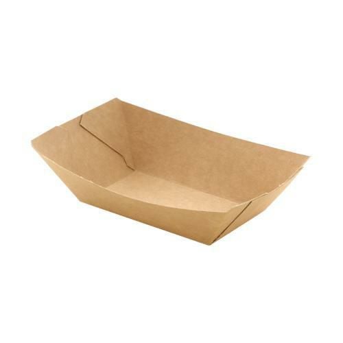 HEIKO 紙トレー クラフトフードトレー 深型 S 100枚