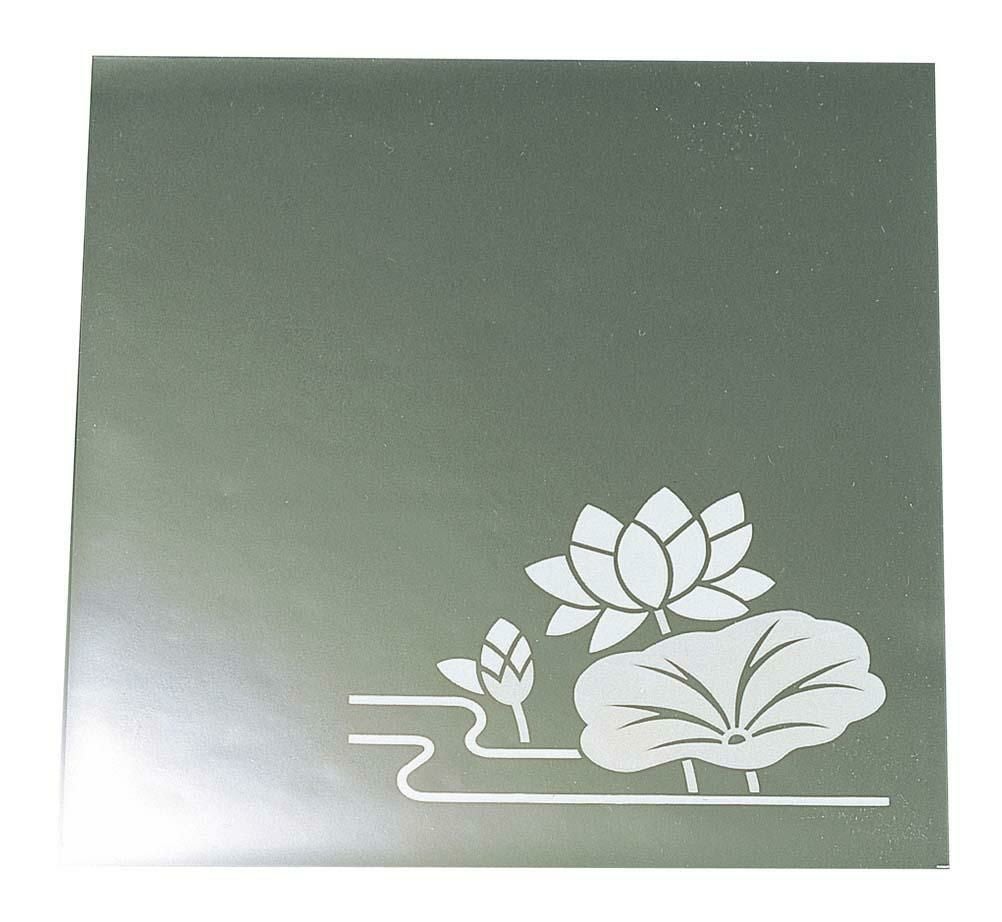 クリアシート四季 ハス(200枚入)4寸 66427