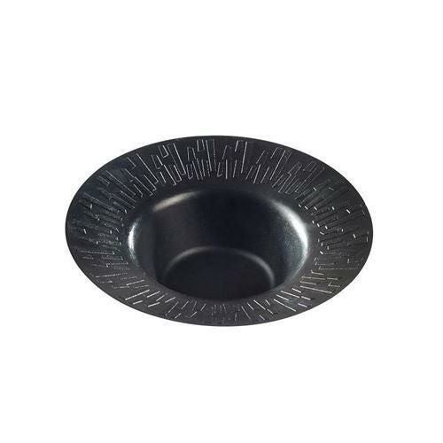 ソリア パルプ スープ皿 180mm PLA ブラック(50入)VF40512