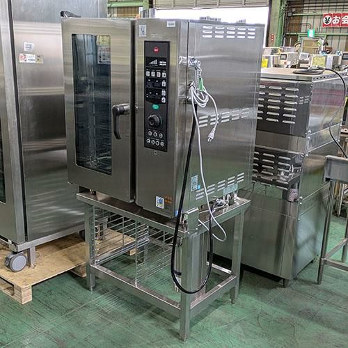 業界最長1年保証】【中古】ガス式スチームコンベクションオーブン