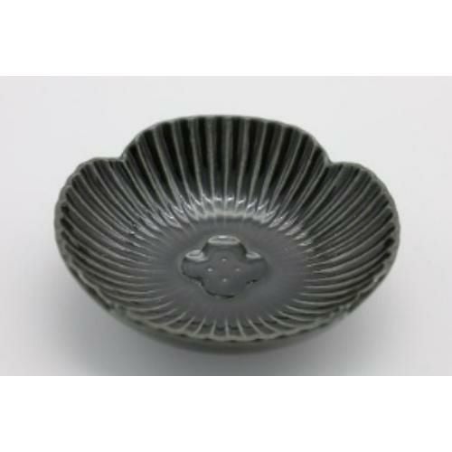 【飲食店定番】TB 彩華小皿 黒ラスター（10.5cm） 10入