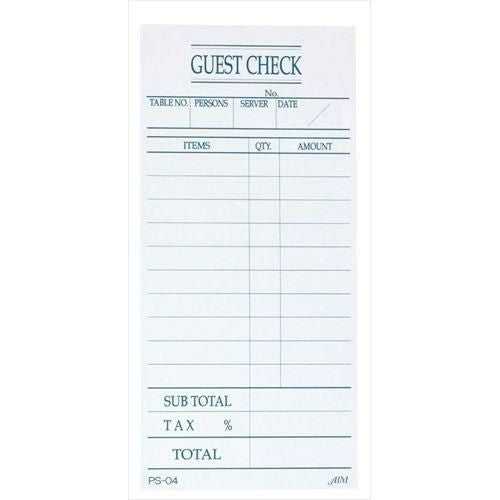 えいむ お会計伝票 PS-04 (100枚入×10冊)