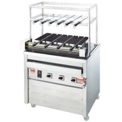 ヒゴグリラー シェラスコ焼機タイプ三相200V 3G-220S 幅1,070×奥行700×高さ1510 (mm)