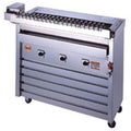 【業務用/新品】 ヒゴグリラー クルクル回転串焼機三相200V 幅1,080×奥行530×高さ950 [3K-012X]
