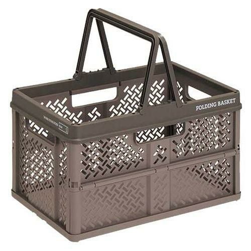 プロフィックス 折りたたみバスケット ハンドル付 M グレー